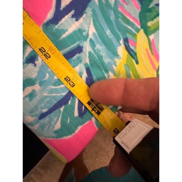 $228 NWT LILLY PULITZER Sz6 BRYNN LACE DETAIL STRAPLESS DRESS PINK SUNSET PRINT - Picture 11 of 11